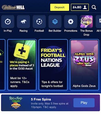 william hill bonus drop not winning|william hill accedi.